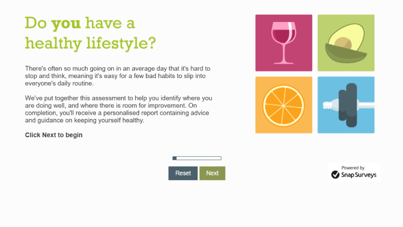 healthy lifestyle survey
