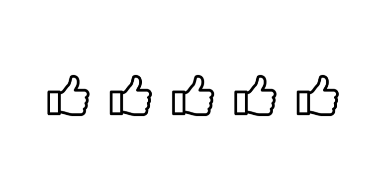 thumbs rating scale